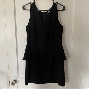 Charming Charlie Black Peplum Dress